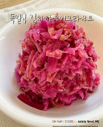 사우어크라우트 만들기 독일식 양배추 김치 3가지 재료로 간편하게 만드는 양배추절임