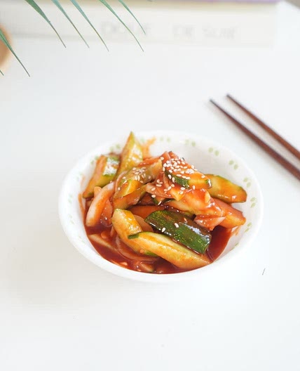 편스토랑 레시피 류수영 오이무침 만드는법