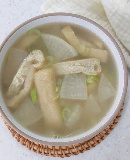 유부무국 끓이는 법 유부요리 유부국 레시피