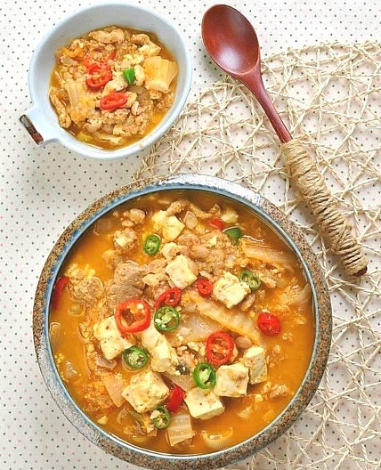 청국장찌개