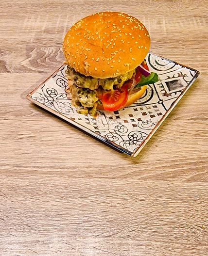 Burger façon tartiflette