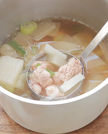 명란젓국 알탕