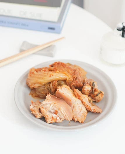 묵은지돼지고기찜 앞다리살 김치찜 만들기 레시피 ~