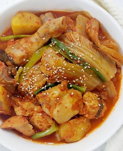 김치 닭볶음탕  닭볶음탕김치찜  레시피