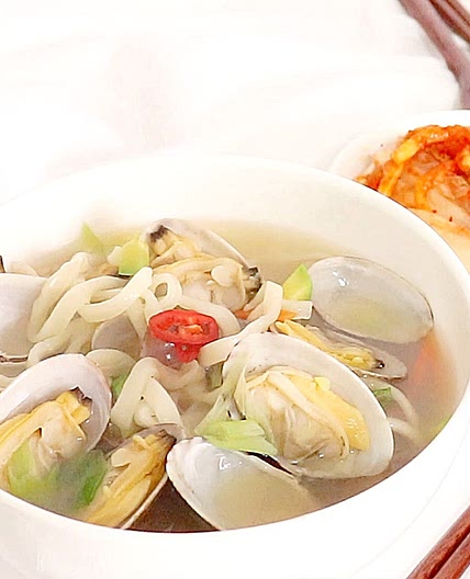 바지락 칼국수