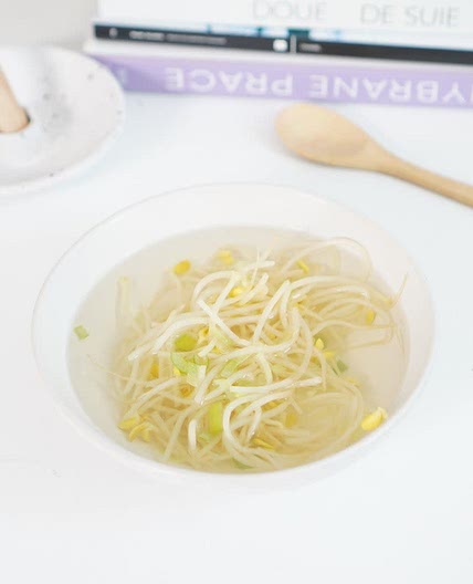 맑은국종류 간단한콩나물국 끓이기