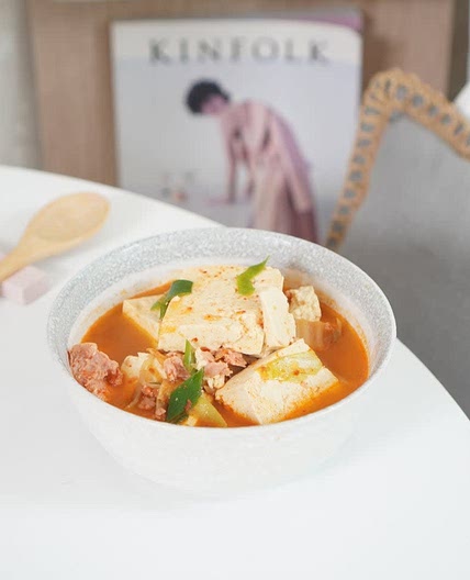 스팸두부찌개 스팸김치찌개 맛있게 끓이는법