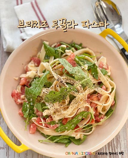 브리치즈파스타 페투치네면 브리치즈요리