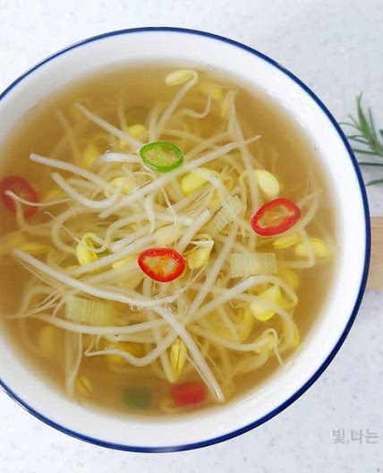 맑은 콩나물국 끓이는법 시원한 콩나물국 레시피