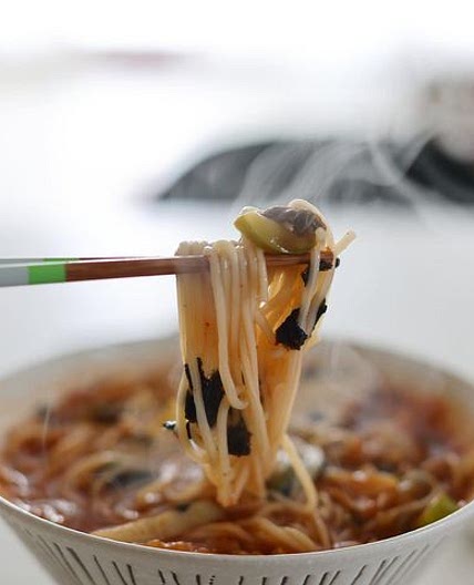 김치국수
