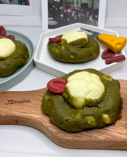 말차크림치즈쿠키 만들기 