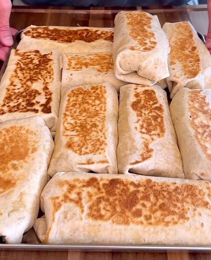 High Protein Breakfast Egg Wraps