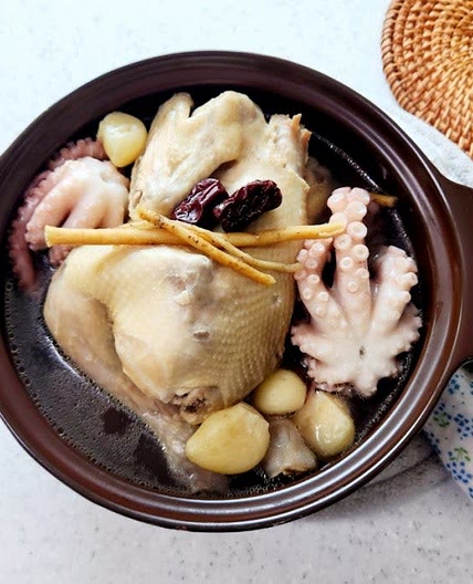 낙지 삼계탕 끓이는법 초복 음식 낙지 삼계탕 레시피