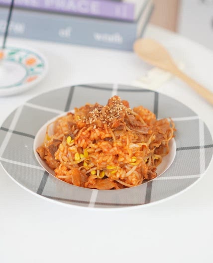 대패삼겹살볶음밥 고추장 콩나물볶음밥 냉동대패삼겹살요리 ~