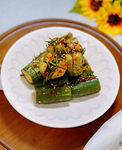 아삭하고 맛있는 오이소박이 담그는법