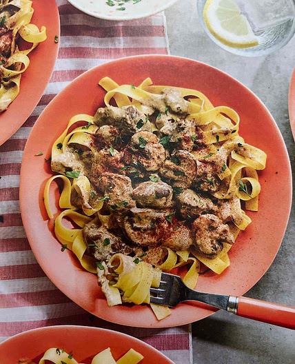 Slow cooker stroganoff