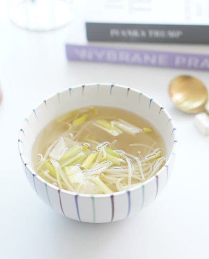 멸치 코인육수 이용해서 간단 콩나물국 끓이기