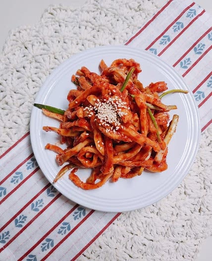 알토란 무말랭이 무침