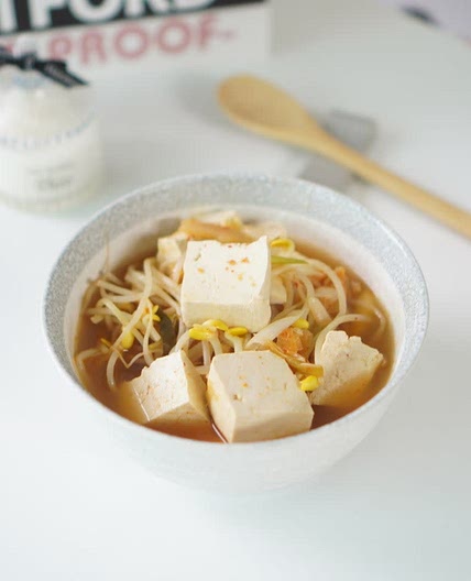 묵은지 얼큰 김치콩나물국 끓이는법 참치액요리 ~