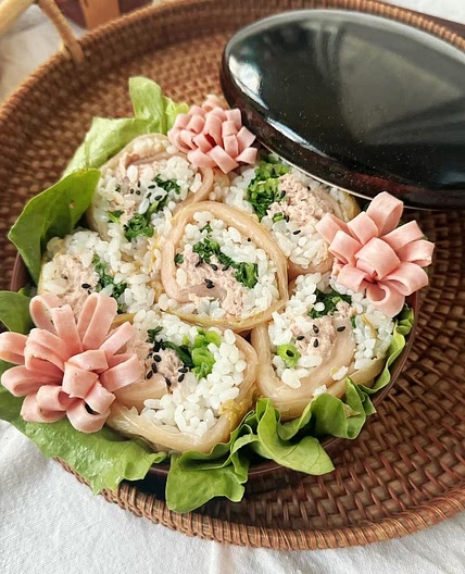 묵은지참치말이