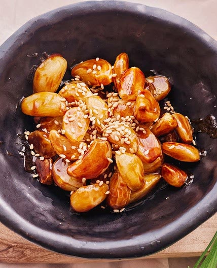 간장 마늘조림 만드는 법 에어프라이어 마늘 구이 면역력 높이는 음식