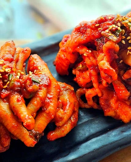양념 뼈있는 닭발 무뼈닭발 볶음 만들기 강아지 수제 간식까지 3가지 요리