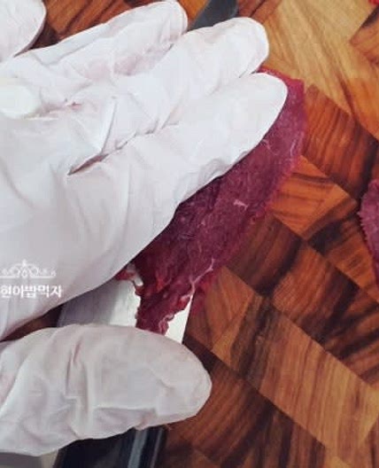 집에서 간단하게 즐기는 한우생고기 맛있는 양념장레시피