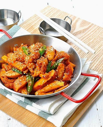 간단닭갈비