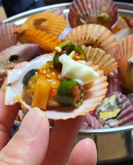 달달한 가리비찜과 양념장 만들기