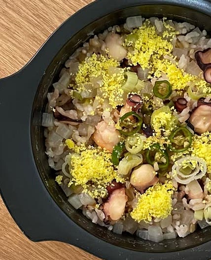 쫀득쫀득 문어 솥밥👩🏻‍🍳