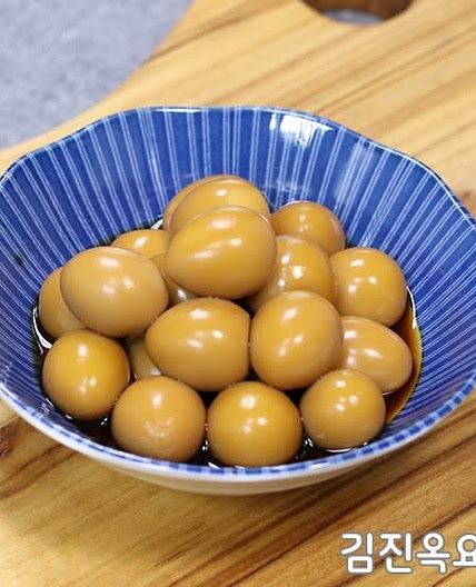 아기반찬으로 좋은 메추리알장조림 레시피