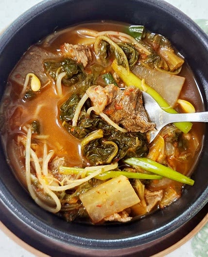 소고기국밥 만들기 우거지 소고기 국밥 장터국밥 레시피