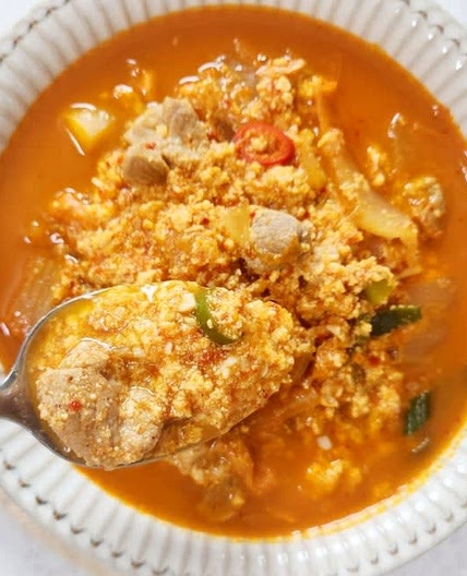 콩비지찌개 만들기 돼지고기 김치 콩비지찌개 레시피