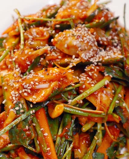 백골뱅이찜과 백골뱅이 무침