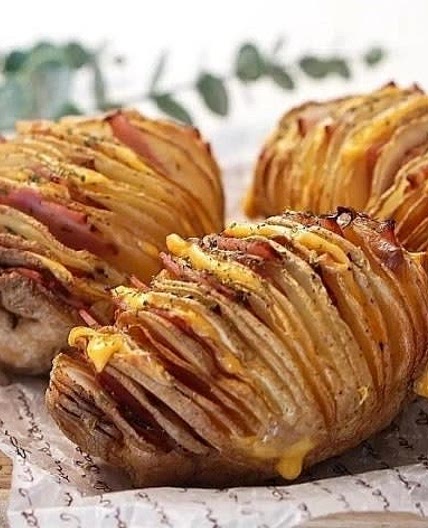 어린이 영양 간식, 아코디언 통감자구이