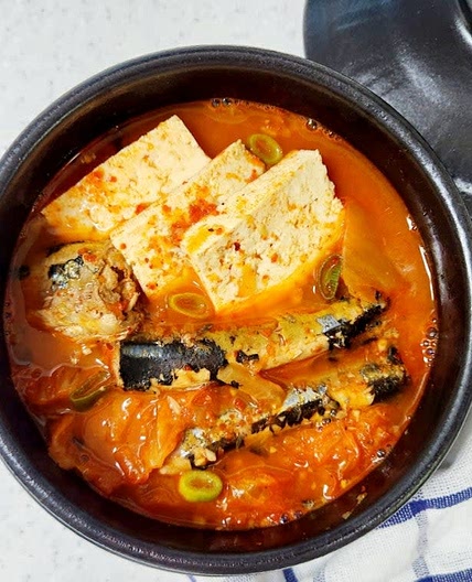 꽁치김치찌개 만드는법 꽁치 통조림 김치찌개 레시피