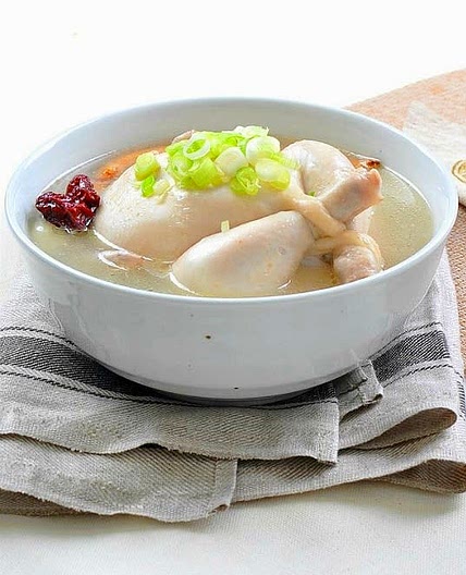 녹두삼계탕