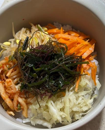 집밥 레시피 ; 해초 비빔밥 만들기