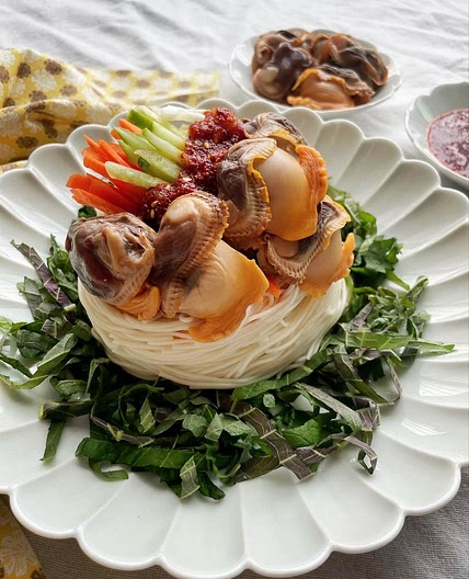 꼬막비빔국수