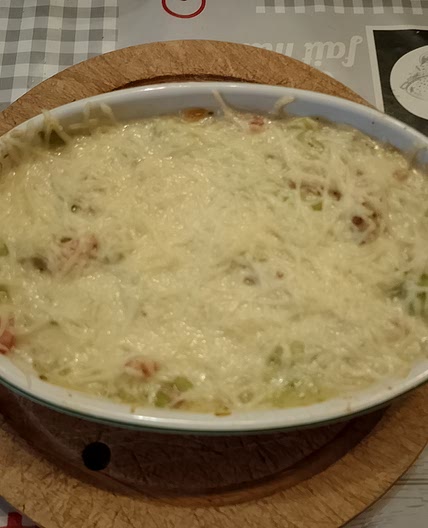 Tartiflette au poireaux