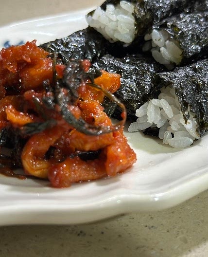 무말랭이 무침과 충무김밥 만들기
