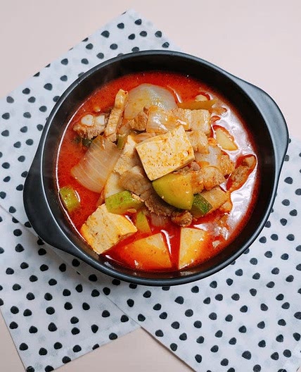 편스토랑 류수영 돼지고기 고추장 찌개