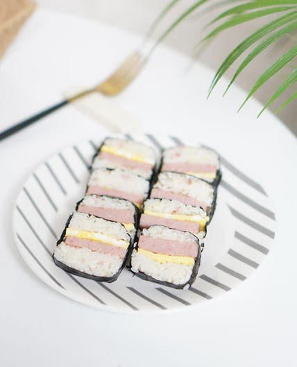 스팸무스비틀 하와이안무스비 만드는법 계란스팸김밥 맛있게 싸는법