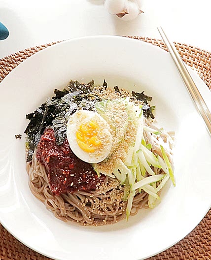 막국수 메밀비빔면