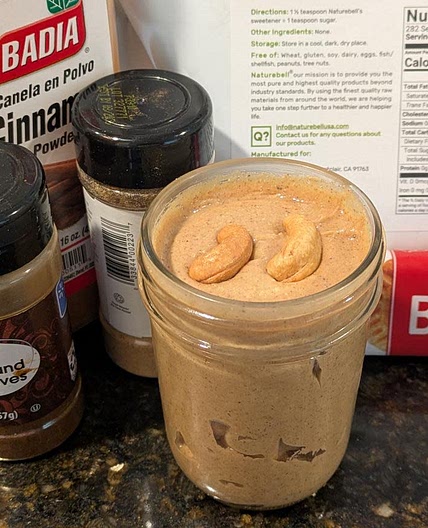 Cashew Cookie Butter