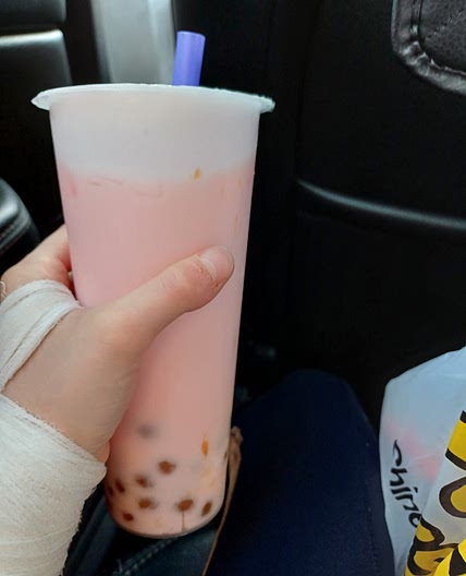 Strawberry boba🧋
