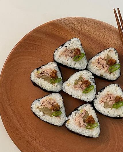 묵은지 참치 미니 삼각김밥👩🏻‍🍳🍙