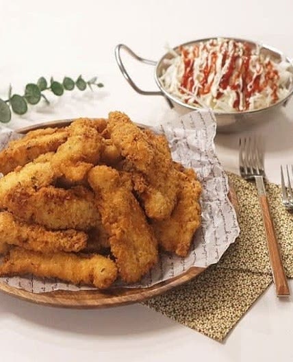 노브랜드 치킨튀김가루로 만드는 홈메이드 치킨 만들기