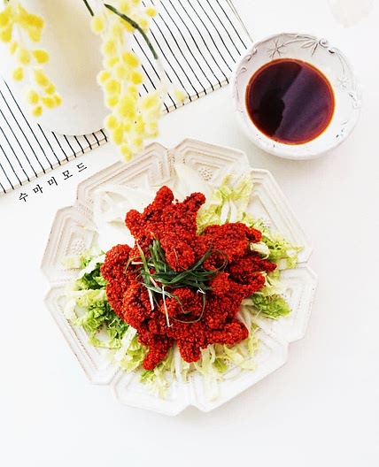 치킨너겟 유린기 만들기