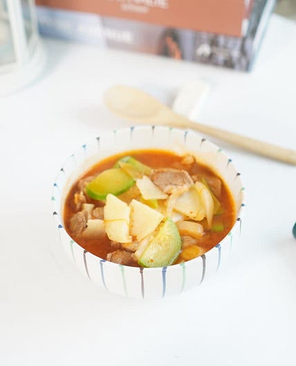 돼지고기 애호박 고추장찌개 레시피 감자찌개 만드는법